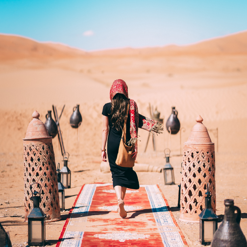 Woman-at-one-of-the-5-best-places-to-visit-in-saudi-arabia