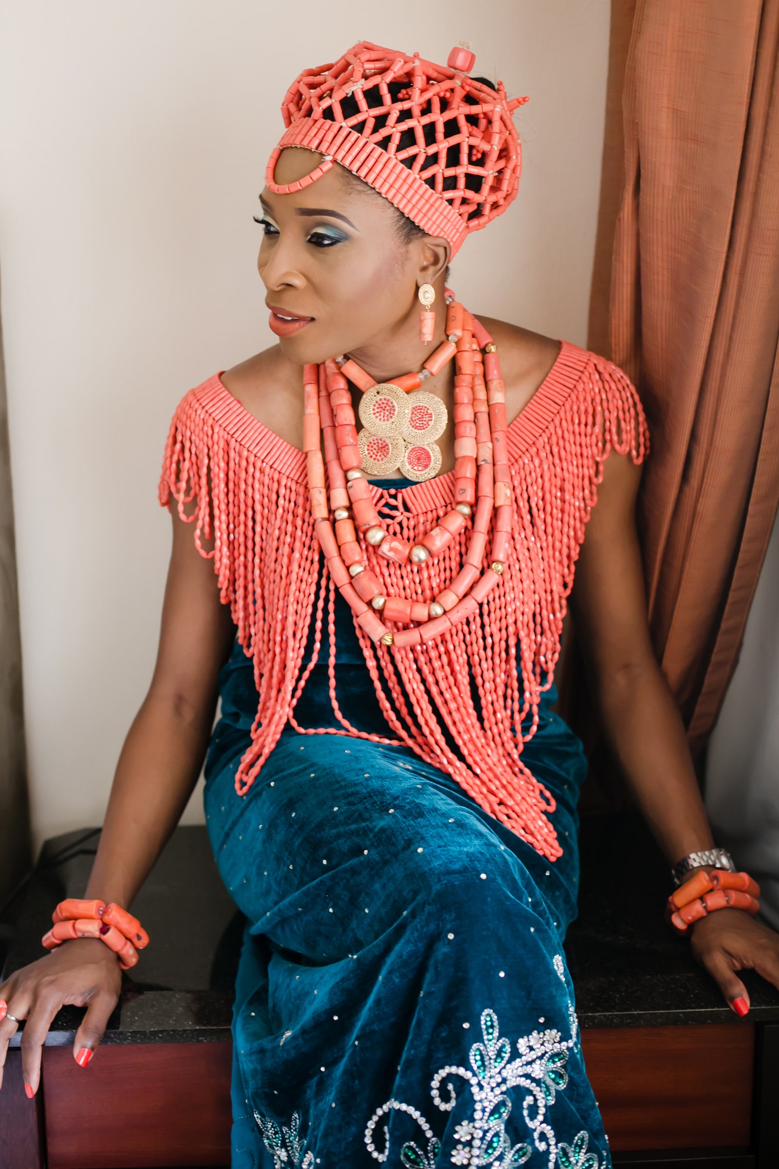 Bride Nigeria wedding Vogue