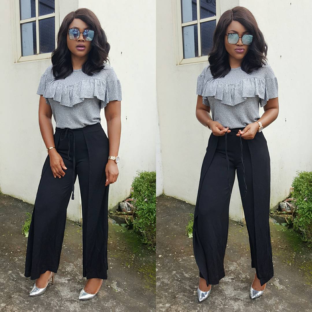 See Nollywood Star MERCY AIGBE-GENTRY Serve Several Shades Of Casual ...