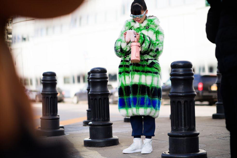 Plaids, Colours, ‘IT’ Purses And More Fun Looks Make Up The Street ...