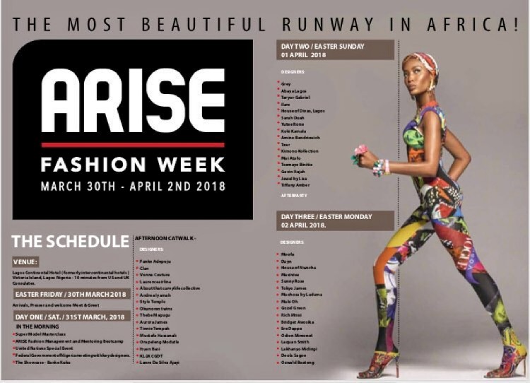 arise fashion week 2018 lagos style rave