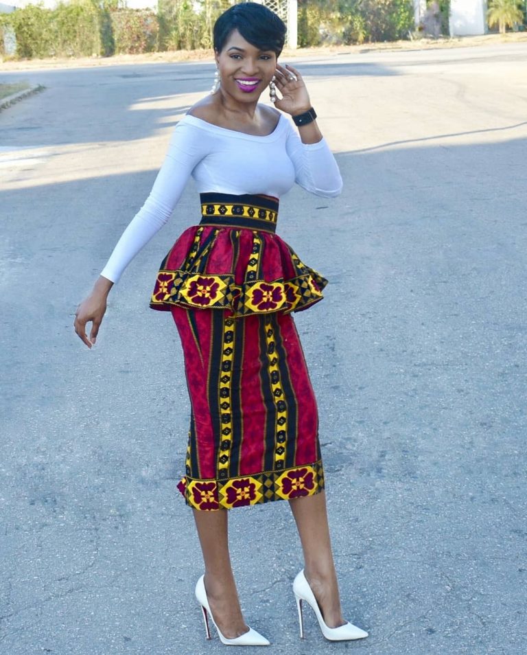Ankara Skirts Are The Current Rave For The Cosmopolitan Woman