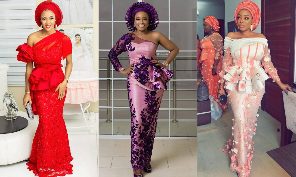 lace aso ebi styles 2018