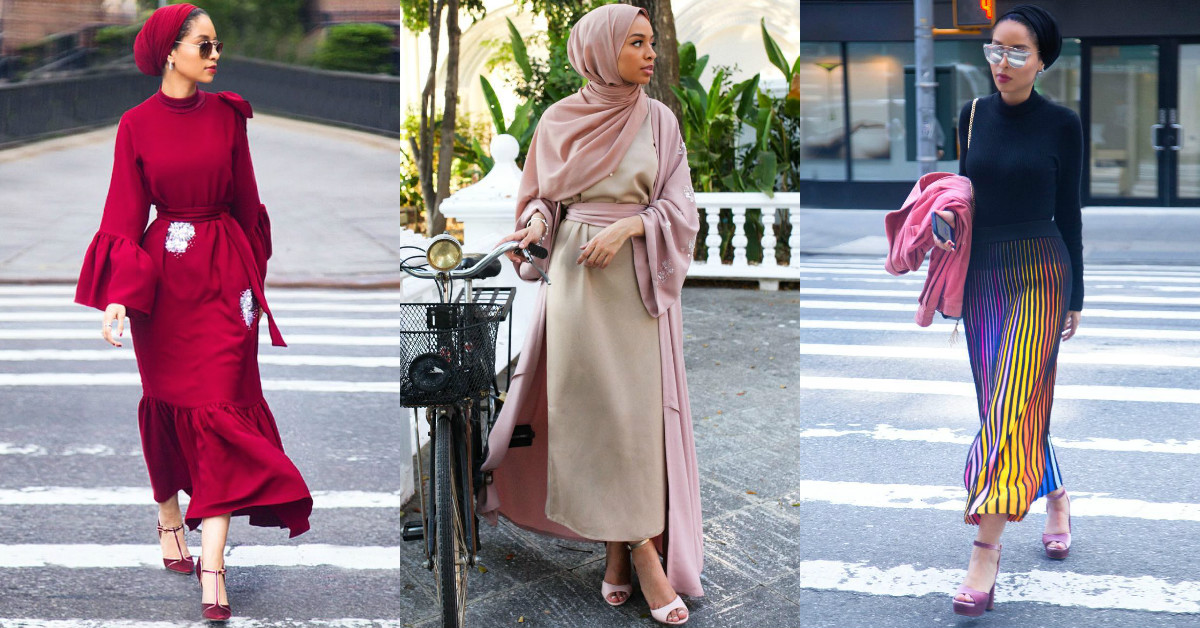 casual hijab style 2018