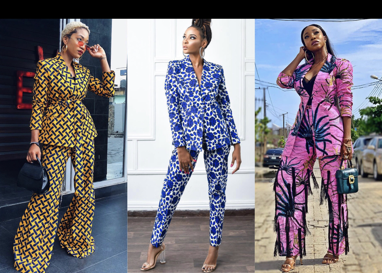 ankara suit for ladies