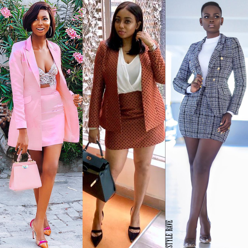SR Fashion Focus: The '80s Mini Skirt Suit Trend Is Taking Over 2019