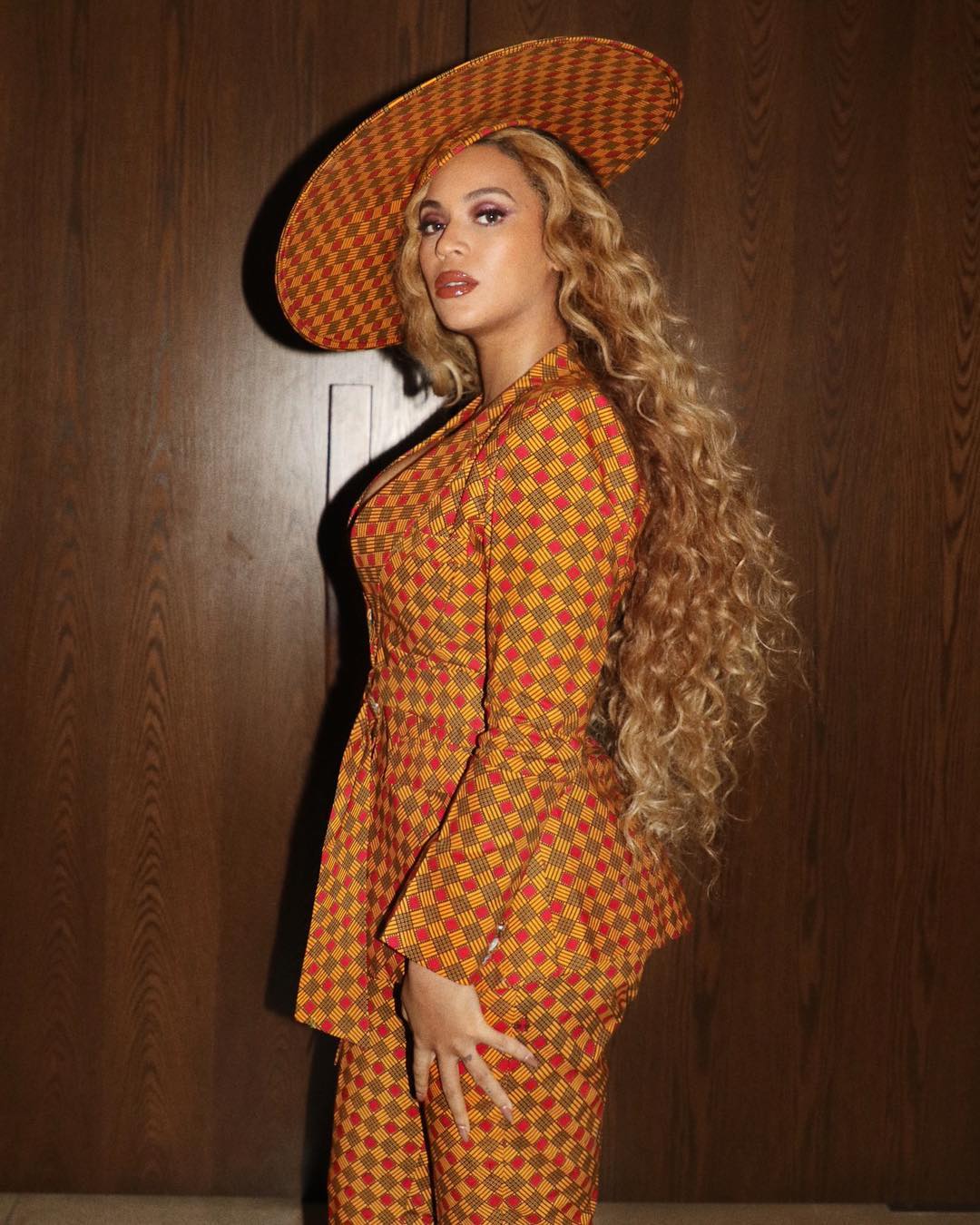 Beyonce Ankara Suit