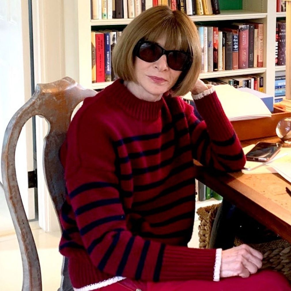 Anna Wintour in sweatpants and sunglasses shocks the internet