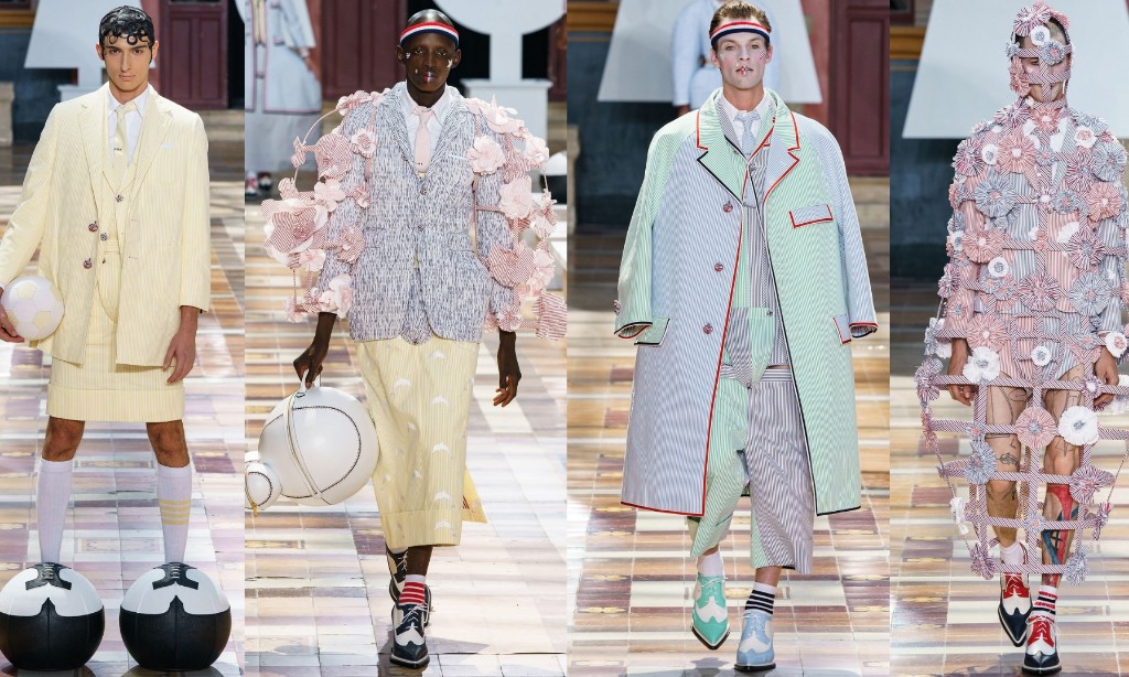 Thom Browne SS20 style rave