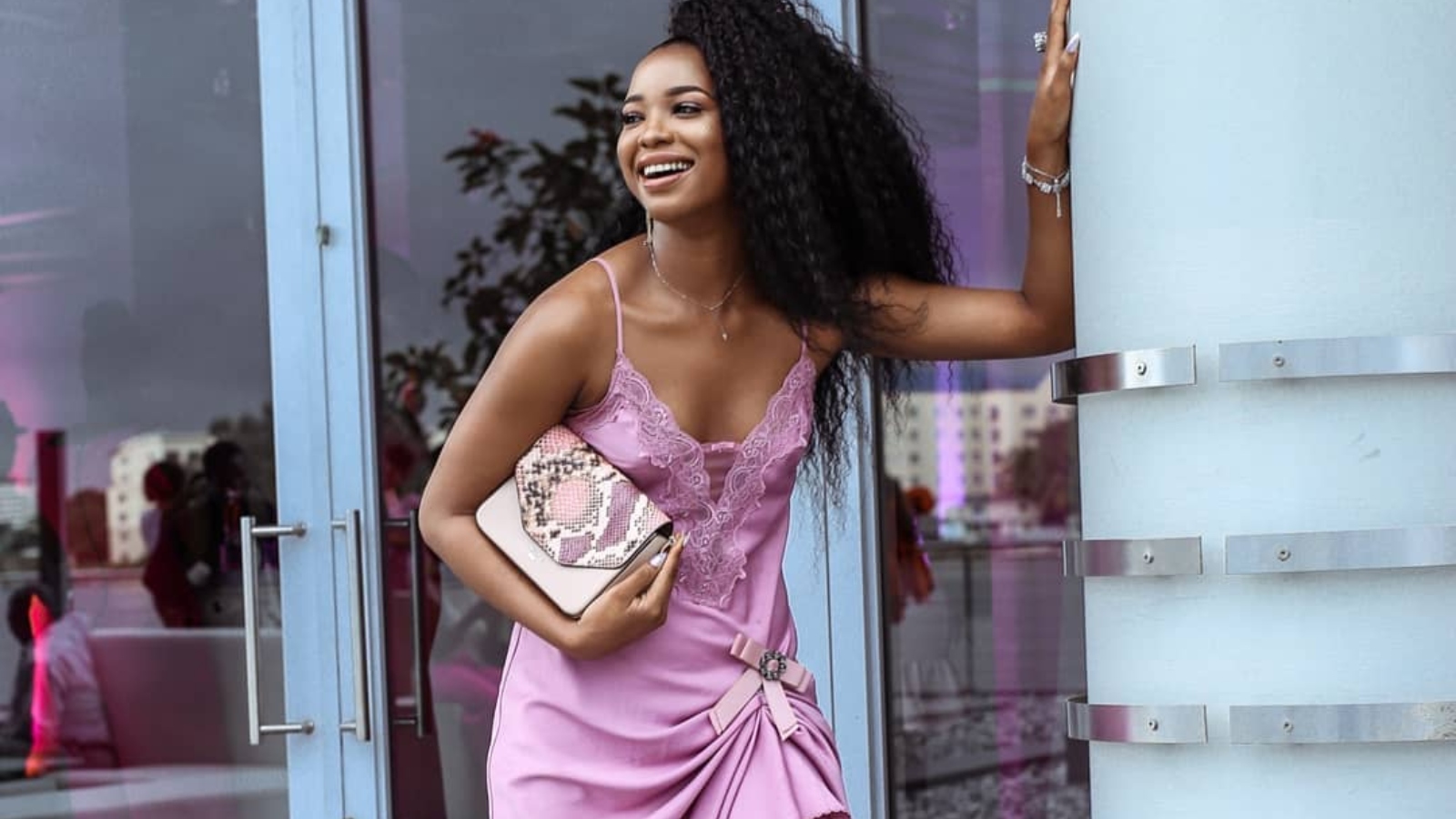 angel-obasi-style-influencer-purple-ig-dress