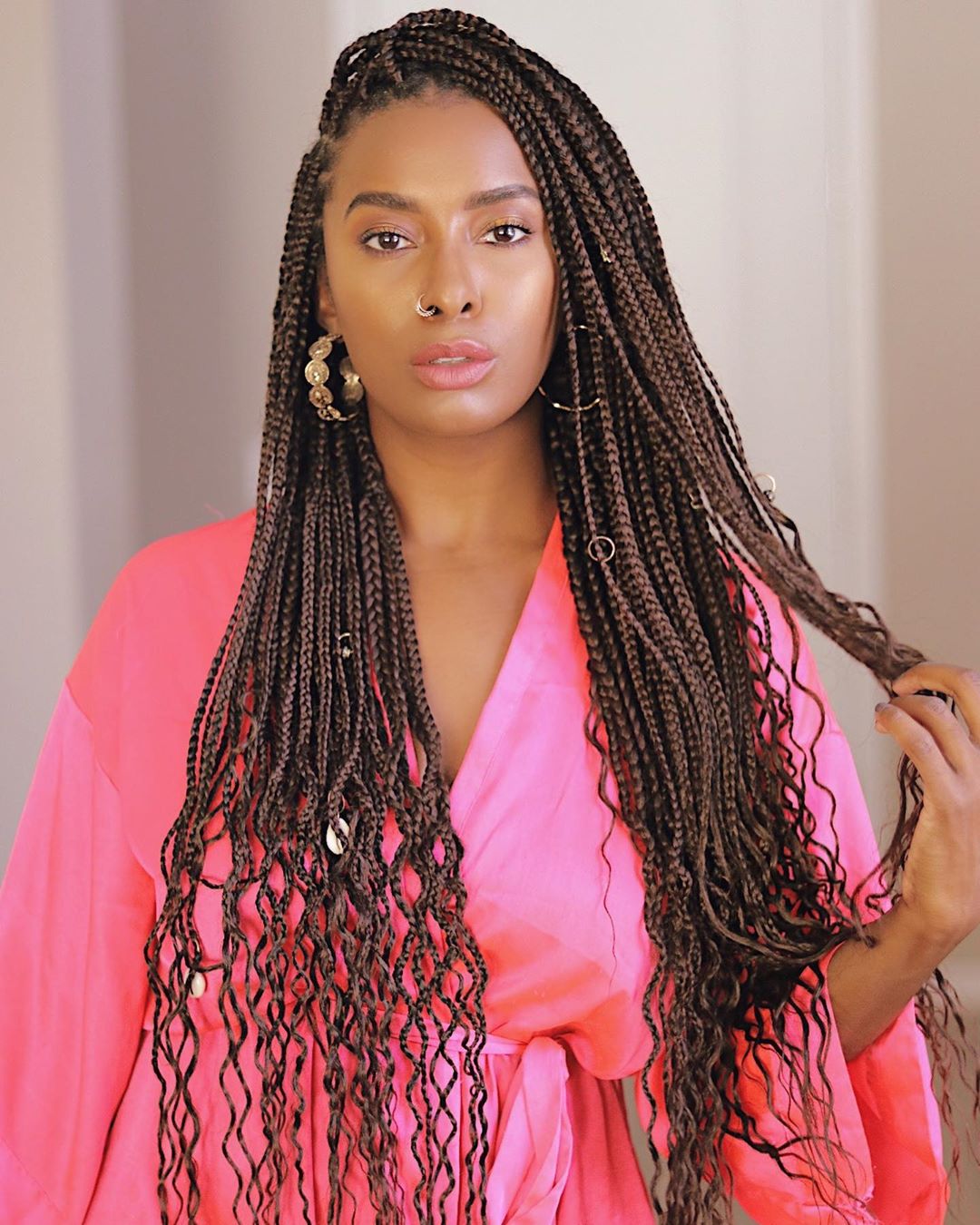 Goddess Box Braids Are All The Rave Right Now, As Seen On Instagram