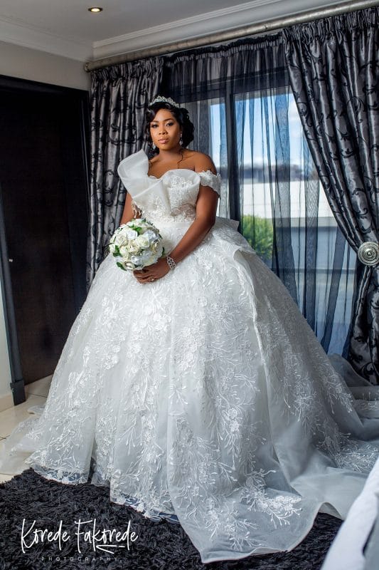 nigerian white wedding dresses