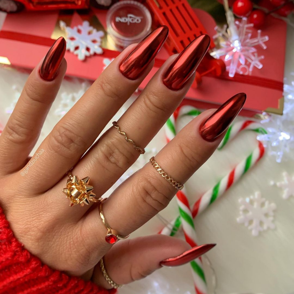 81 Christmas Nail Art Designs & Ideas for 2020 - StayGlam