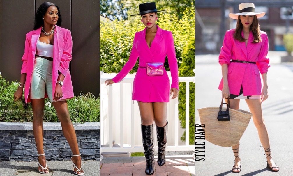 Pink Blazers: How To Style Your Fuchsia ...