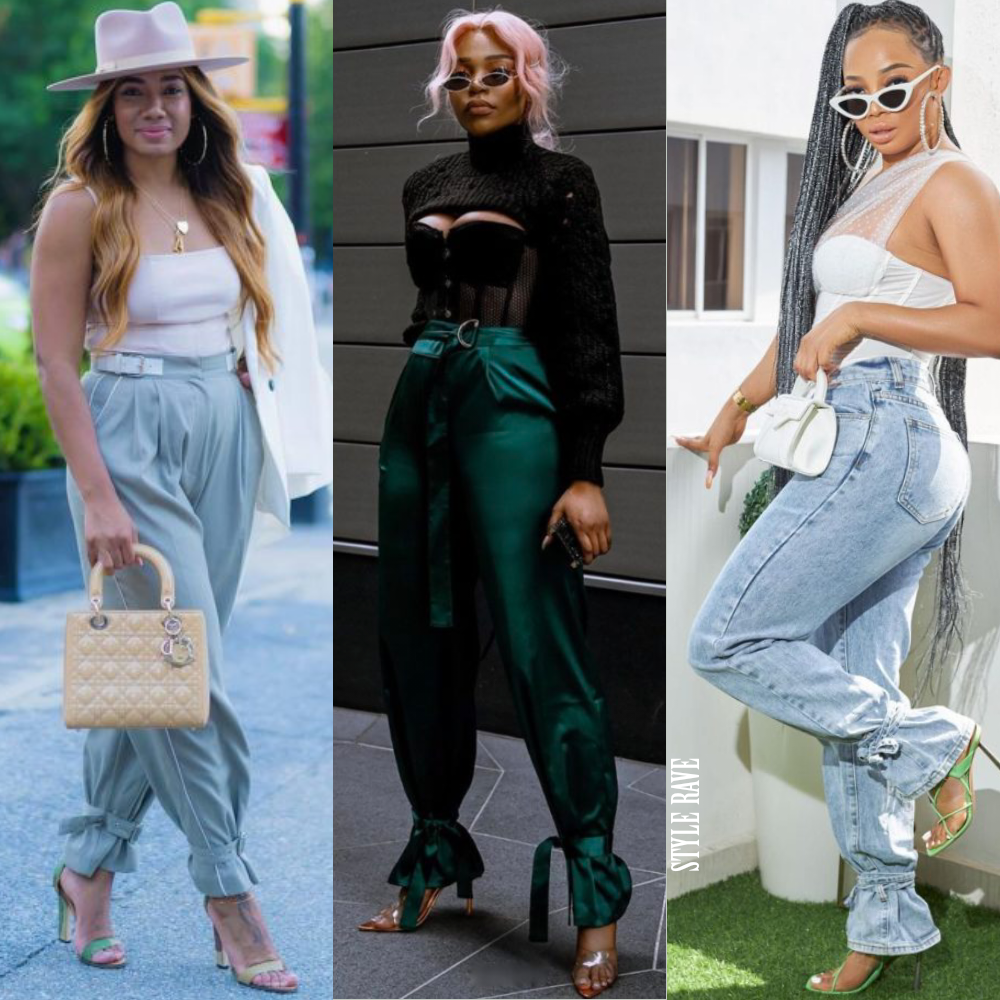 How To Wear The Ankle-Tie Pants Trend: Looks + Styling Tips!