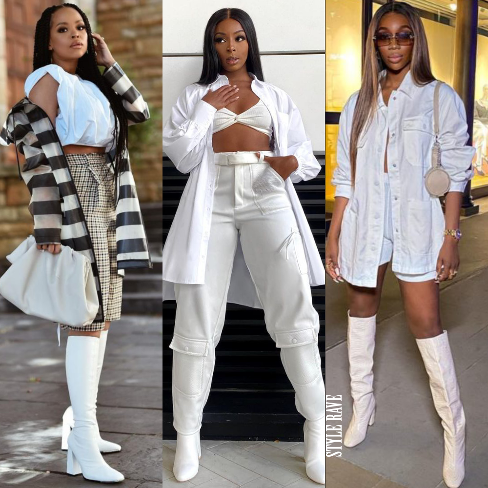 Chic And Stylish Ways To Rock Your White Boots This Fall