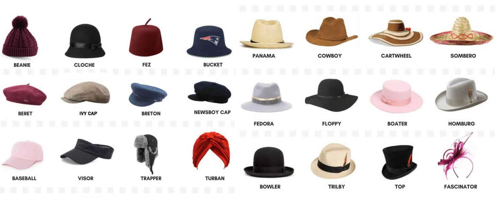 how-to-style-different-types-of-hats