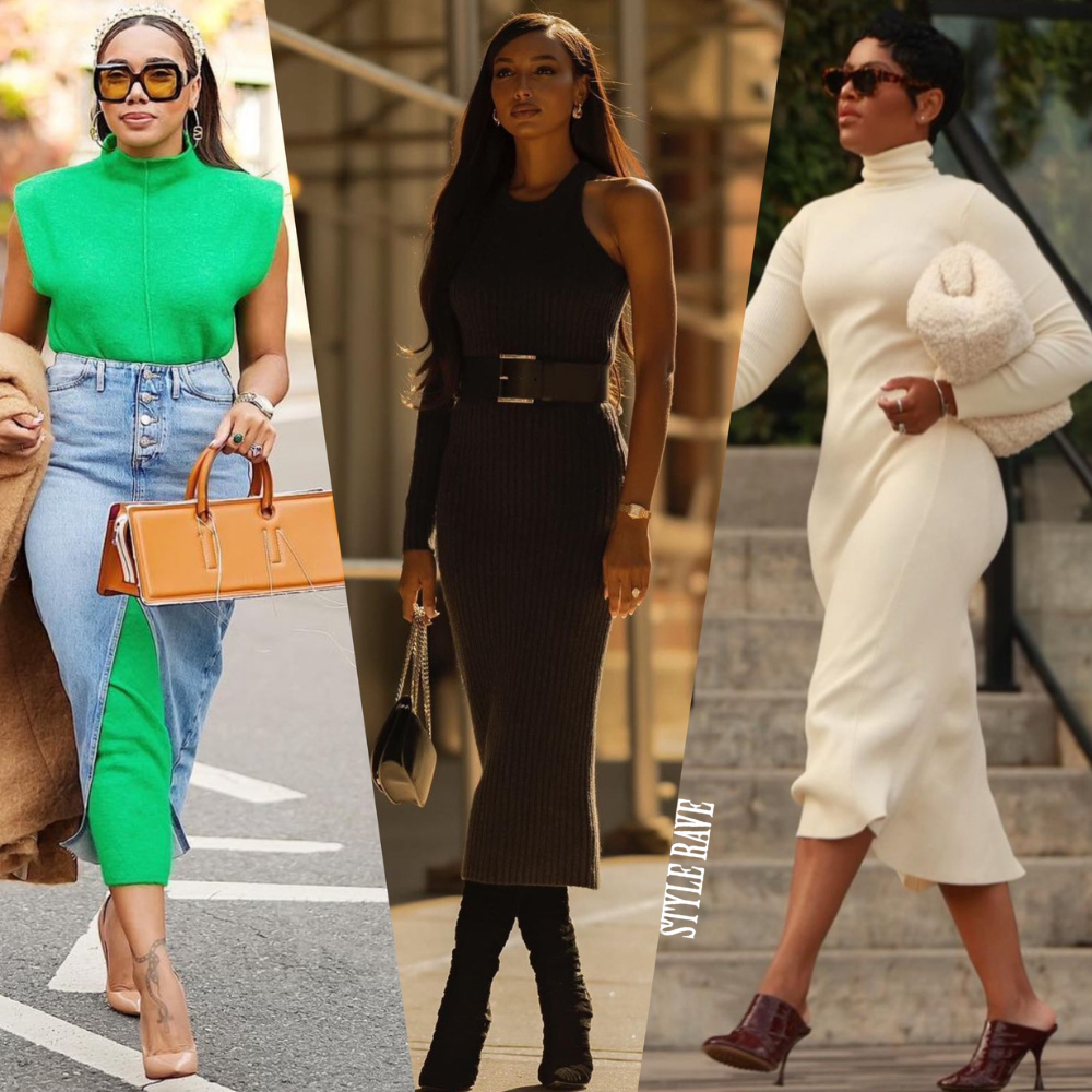 how-to-wear-sweater-dresses