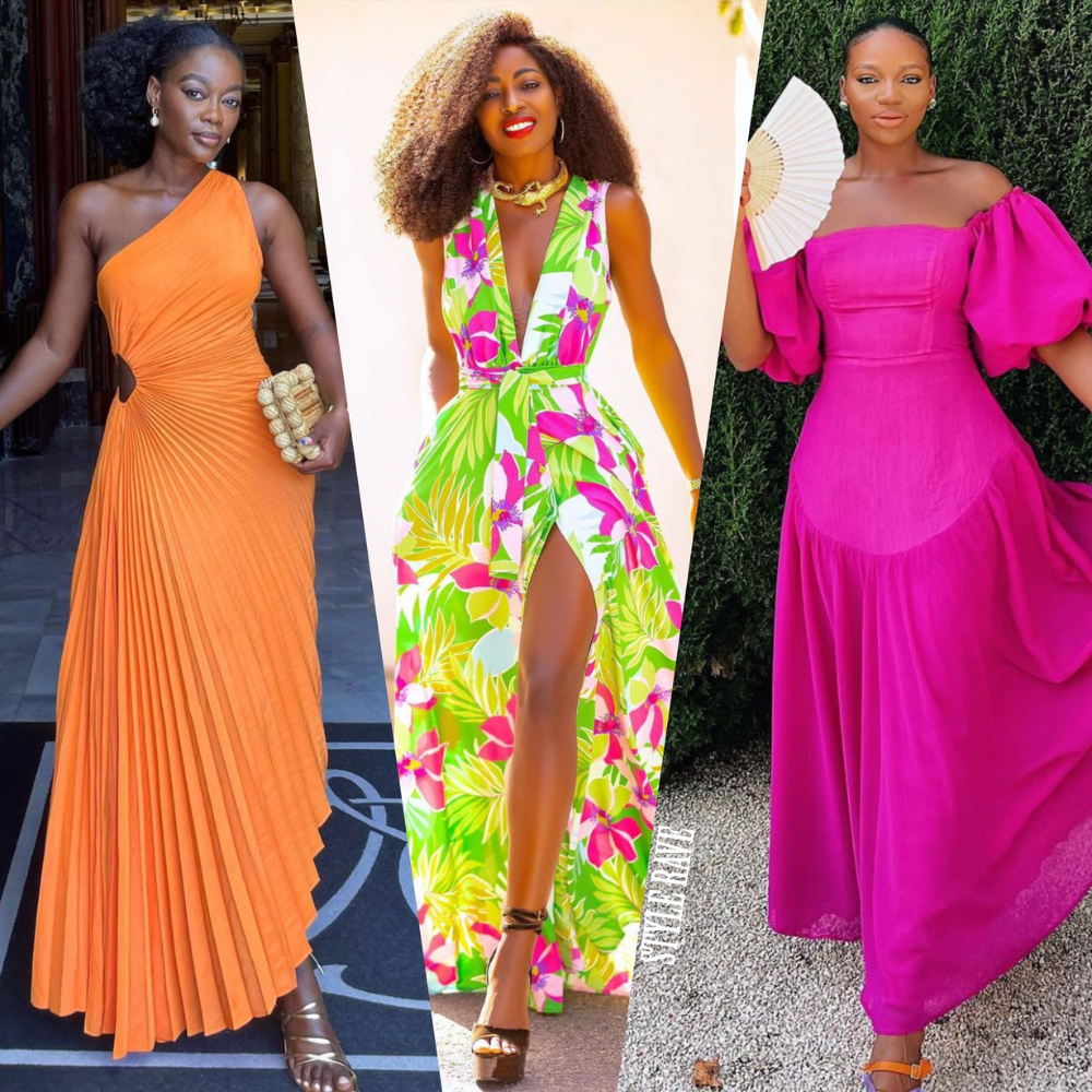 Chiffon gown with pleated skirt  Nigerian chiffon gown styles, Chiffon  fashion, Chiffon gown styles