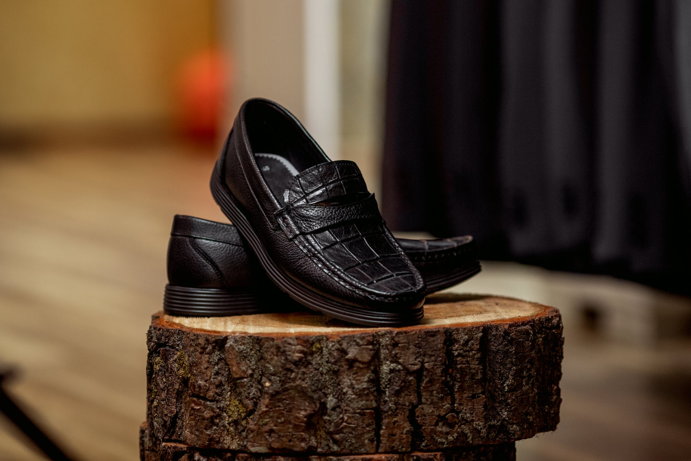 photo of a pair of mens loafers