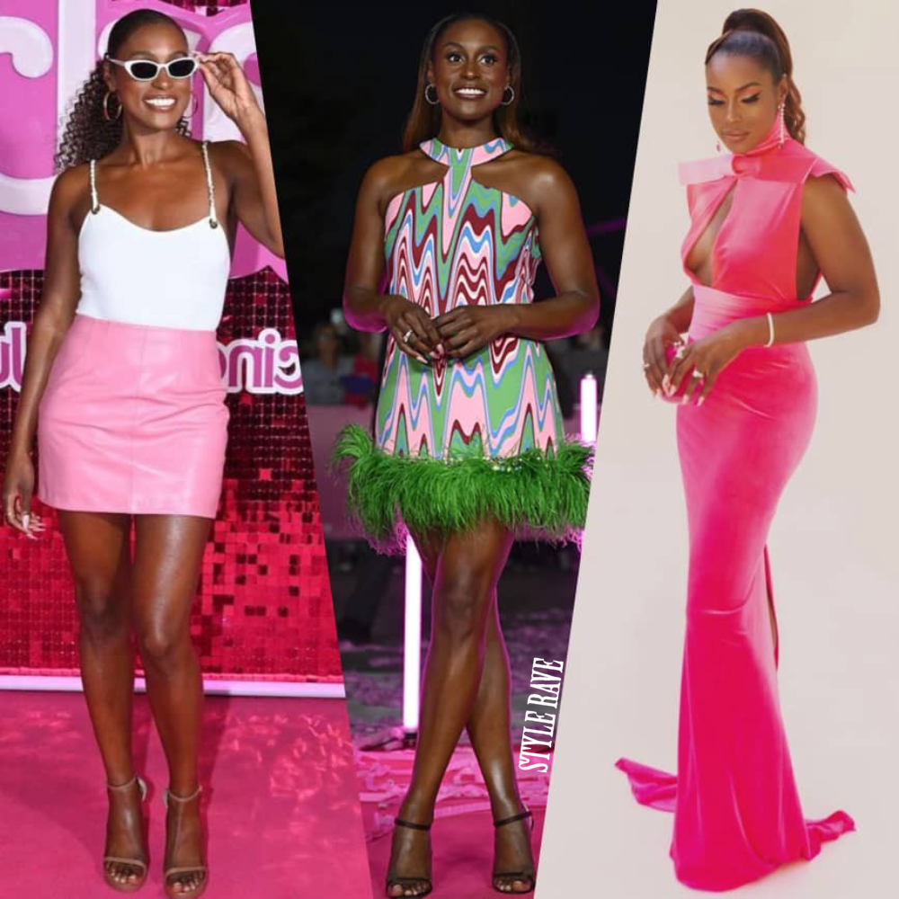 Issa Rae’s Barbie Tour Wardrobe Is A Red Carpet Fashion Heaven