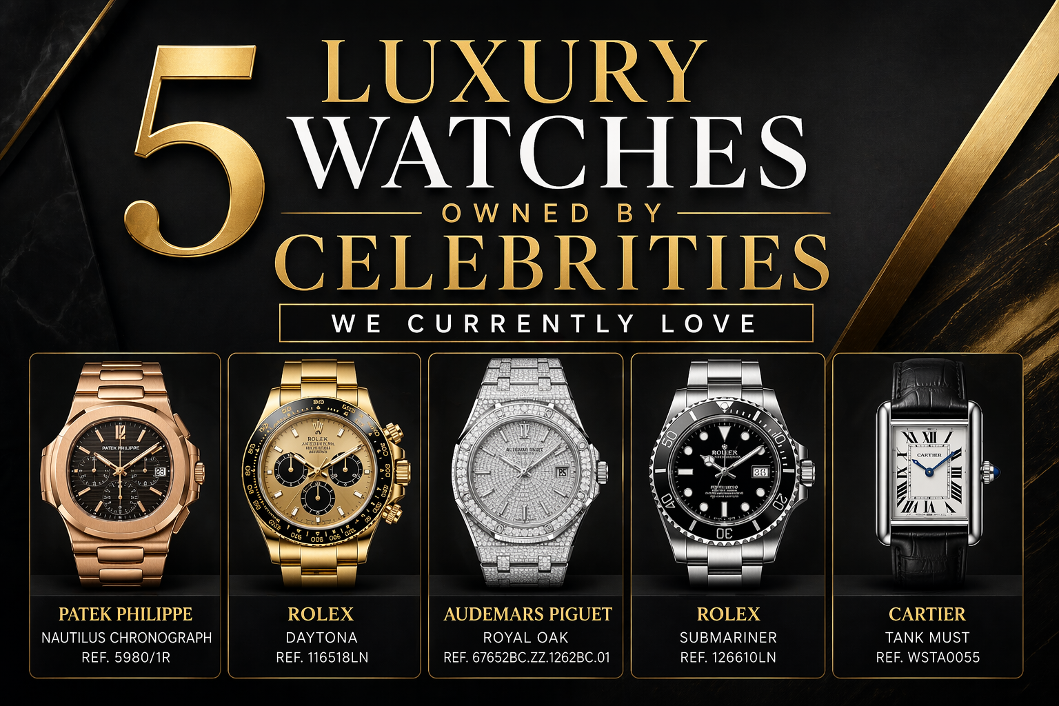 Celebrity Luxury Watches