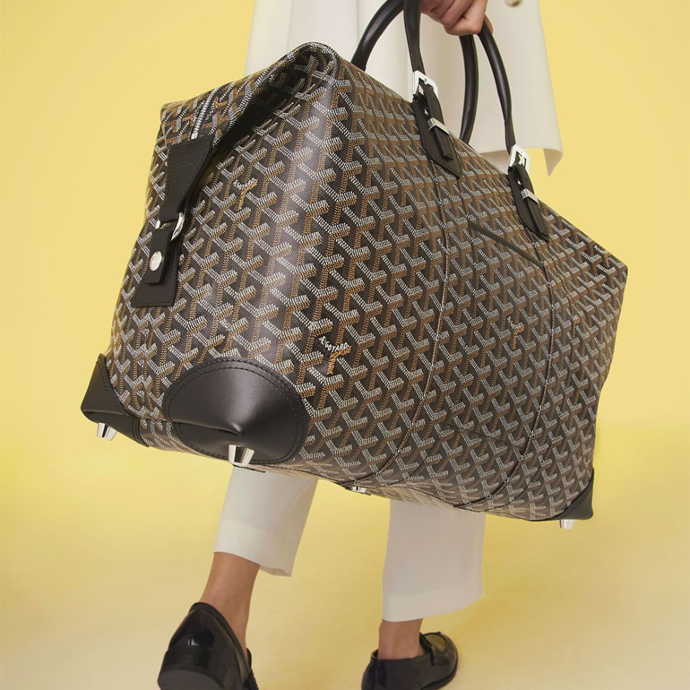 Usher-Goyard-Boeing-Duffel-Bag, Men bags, Pinterest