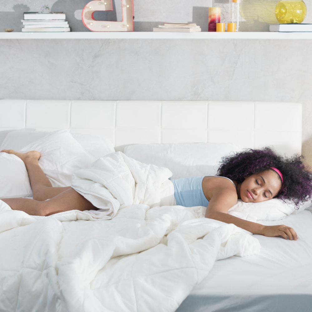 what-is-a-sleep-divorce-style-rave-black-woman-sleeping-in-bed-alone