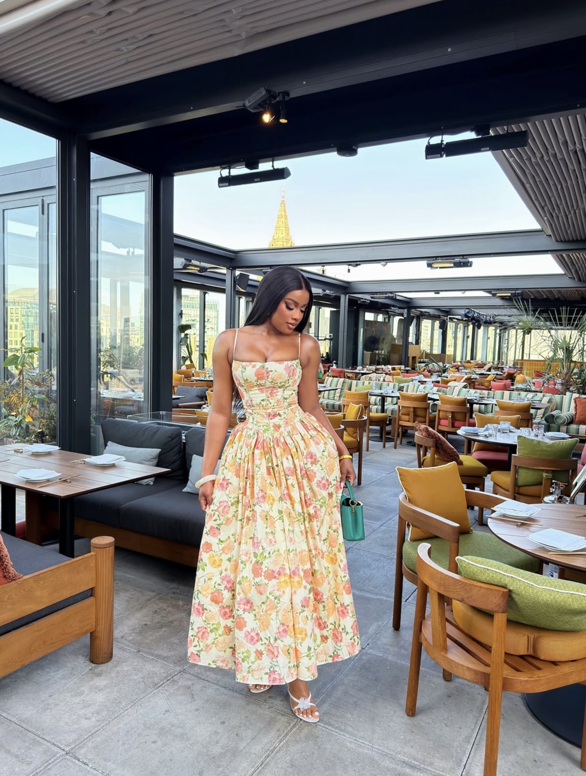 floral dresses in summer