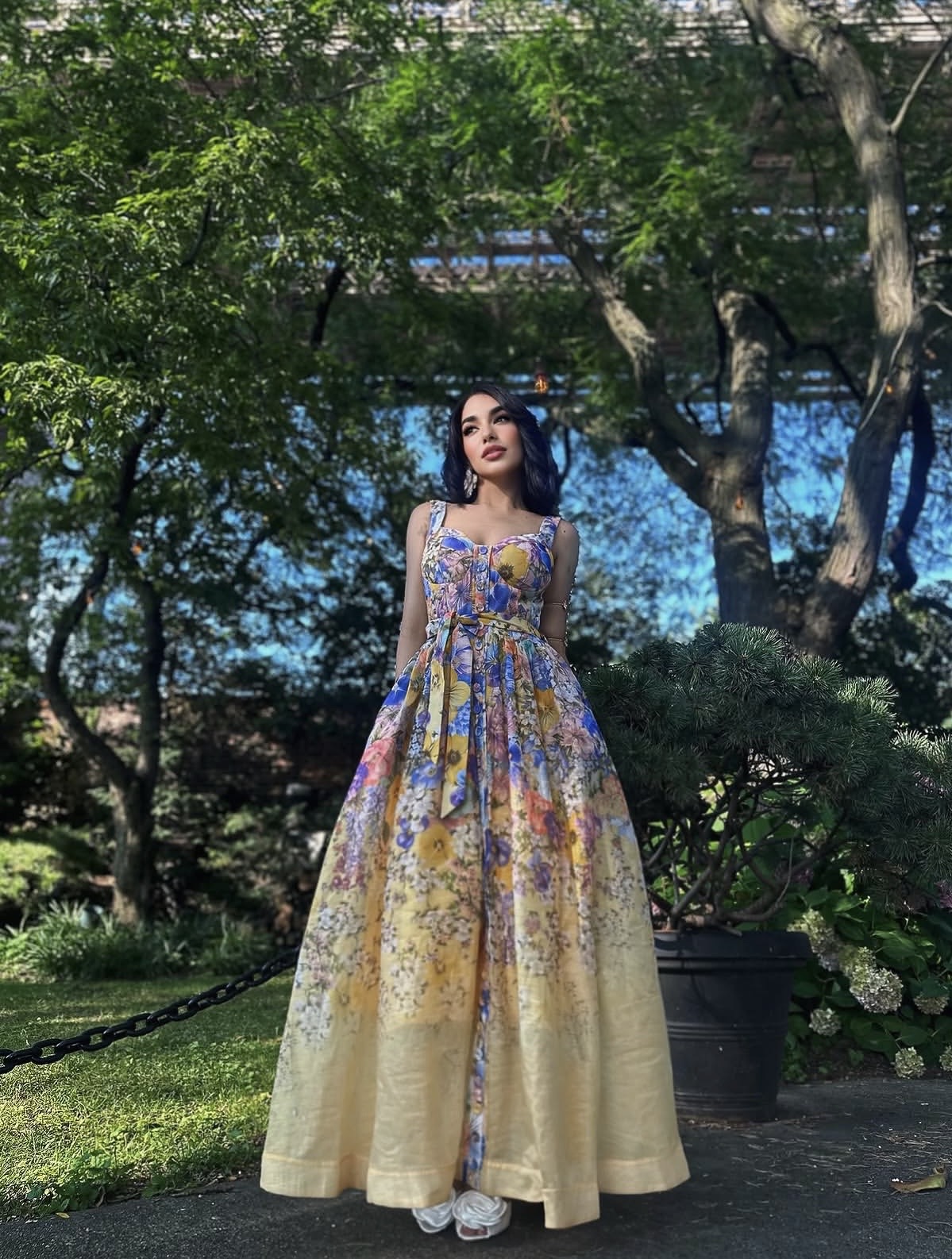 floral dresses in summer