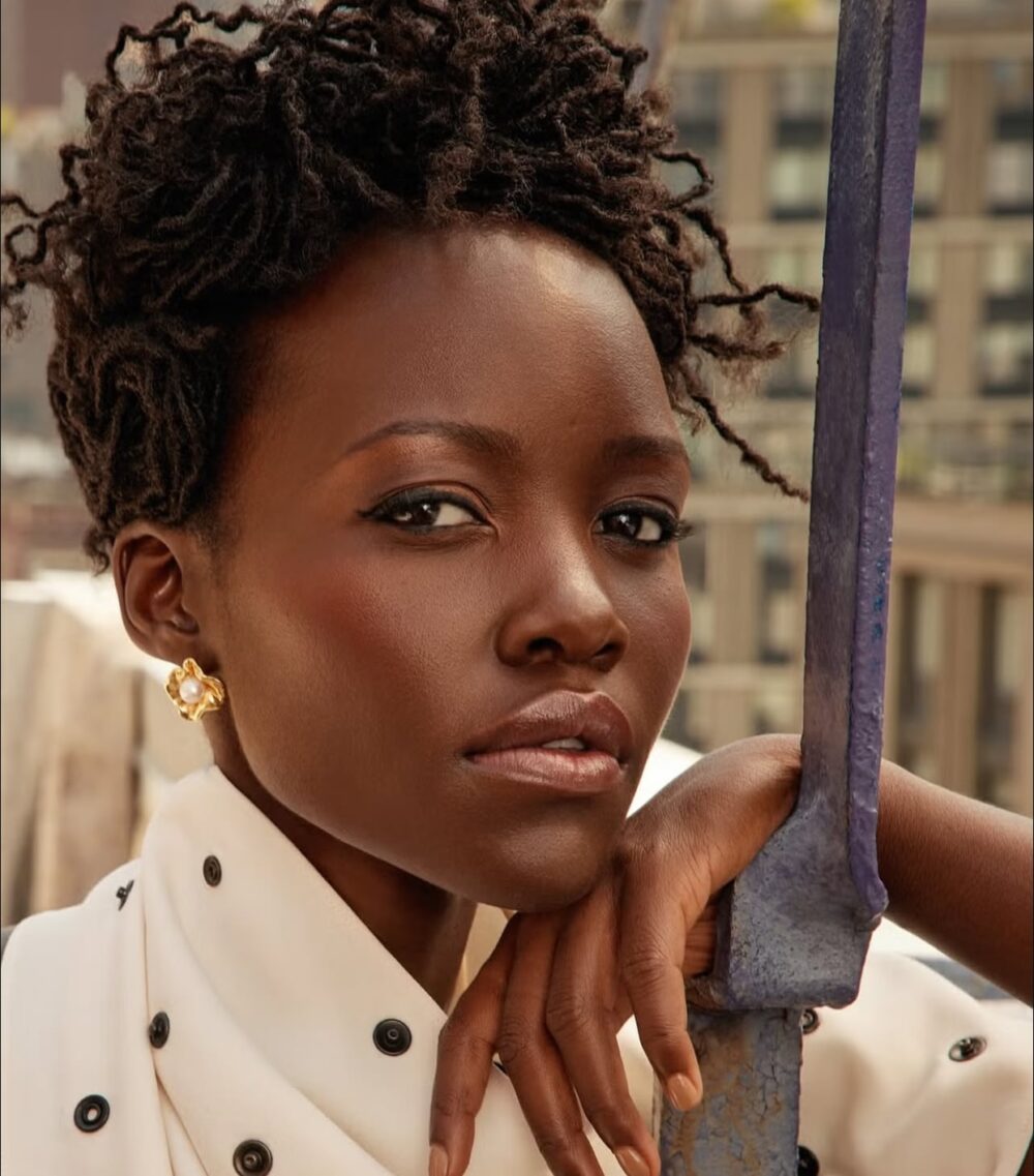 confident lupita on tiktok facial contrast theory style rave