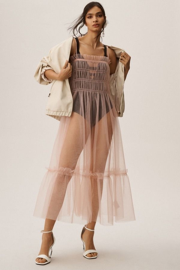 How To Style A See Through Dress Like A Pro