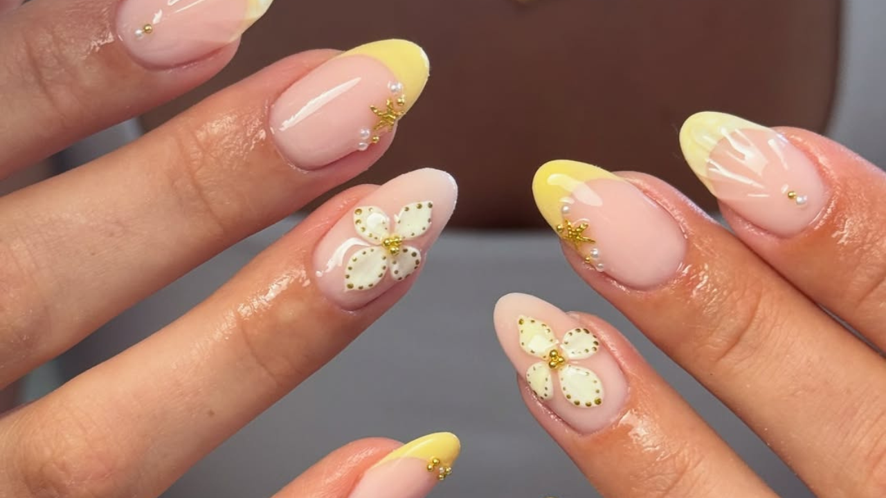 Butter Yellow Is The Sweetest Nail Color Of 2025
