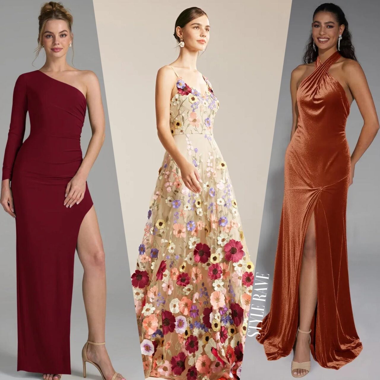 women-wearing-fall-wedding-guest-dresses