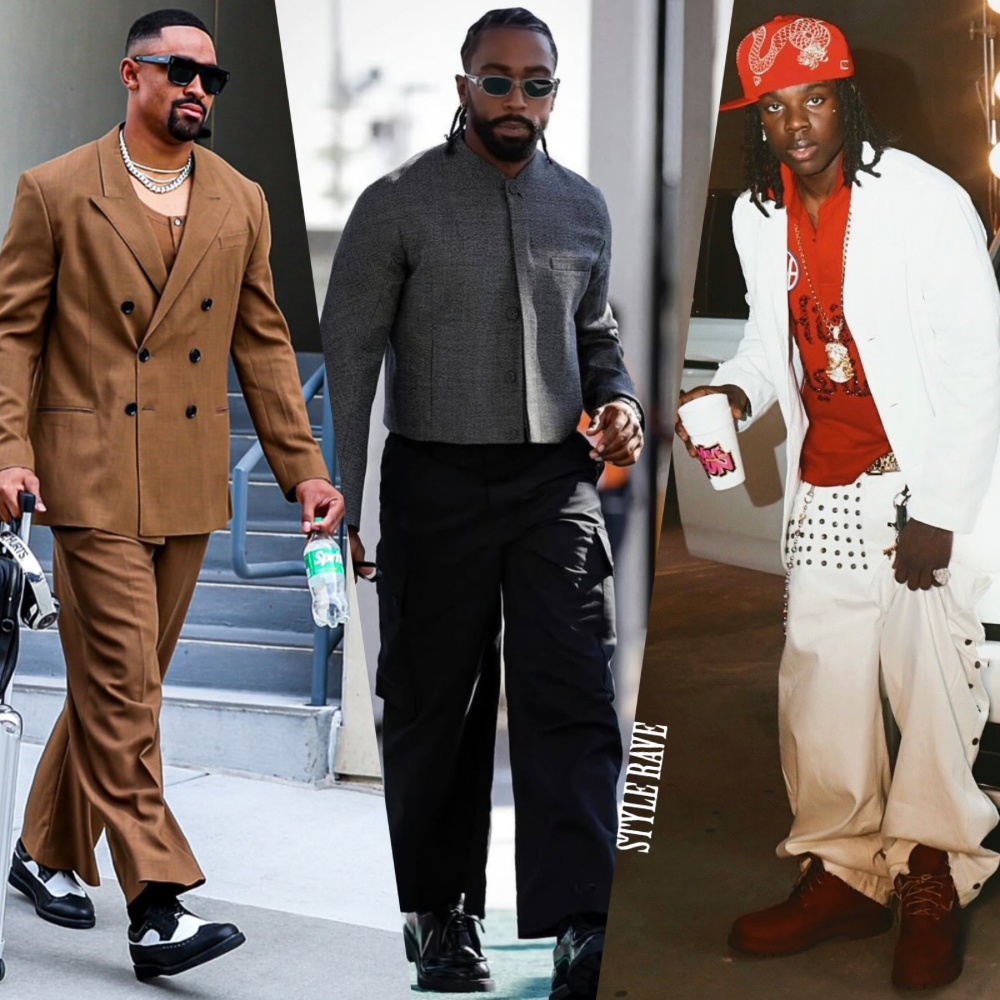 black male celebrities style