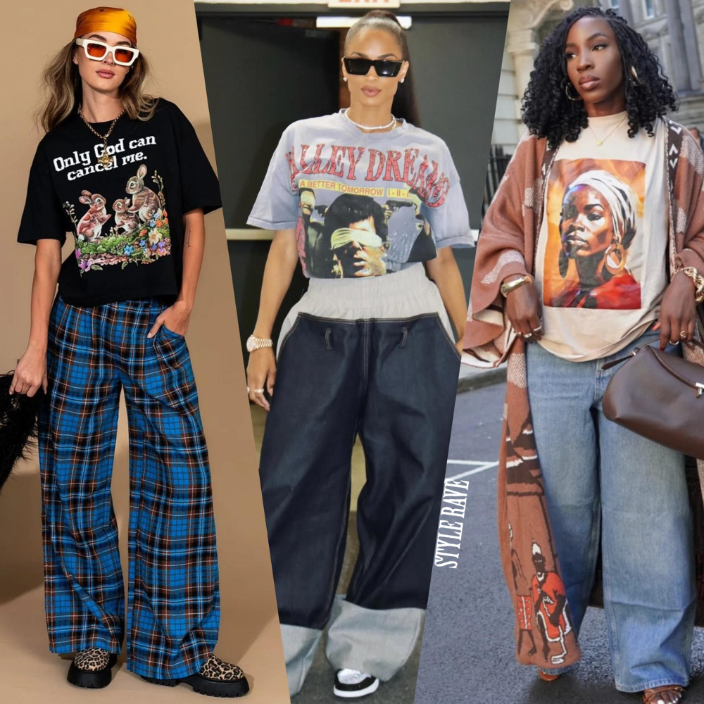 graphic-tee-outfits-womens-vintage-style-rave