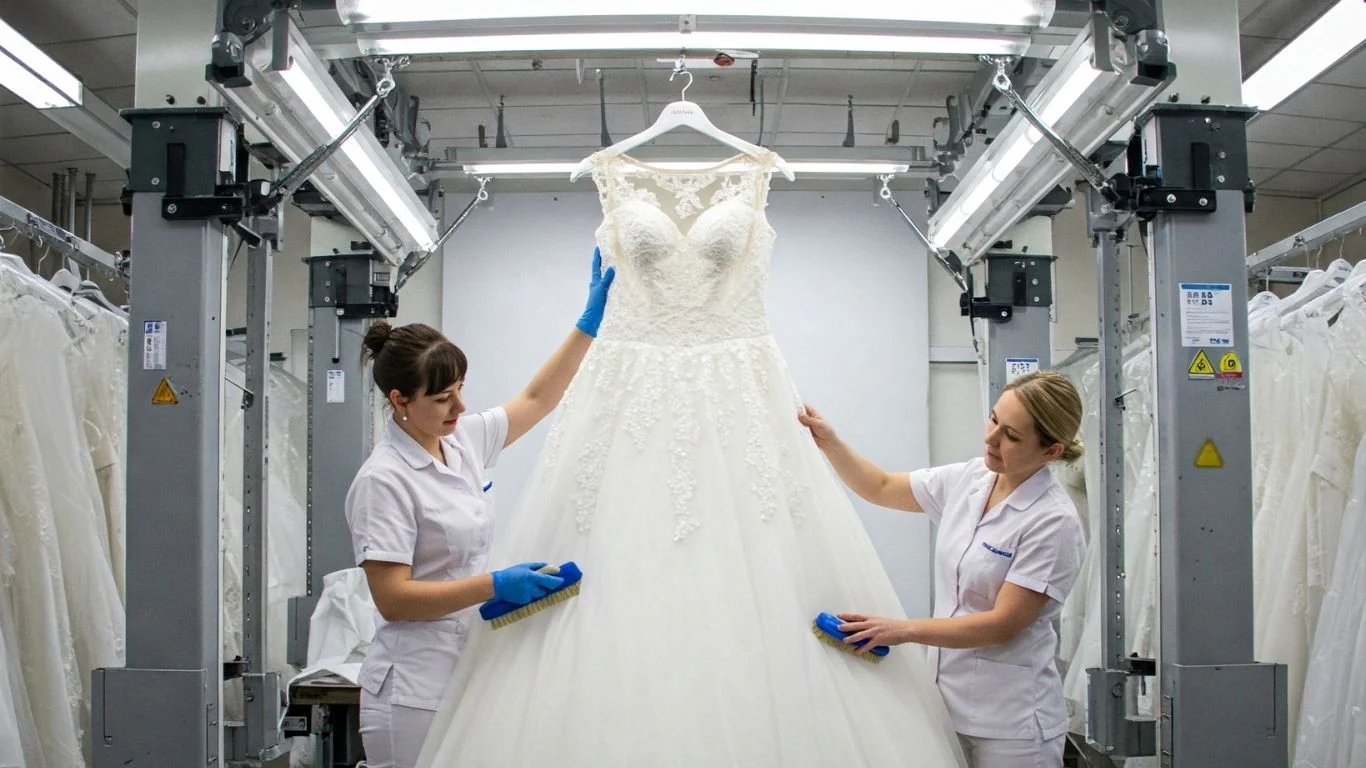 embellished dress preservation