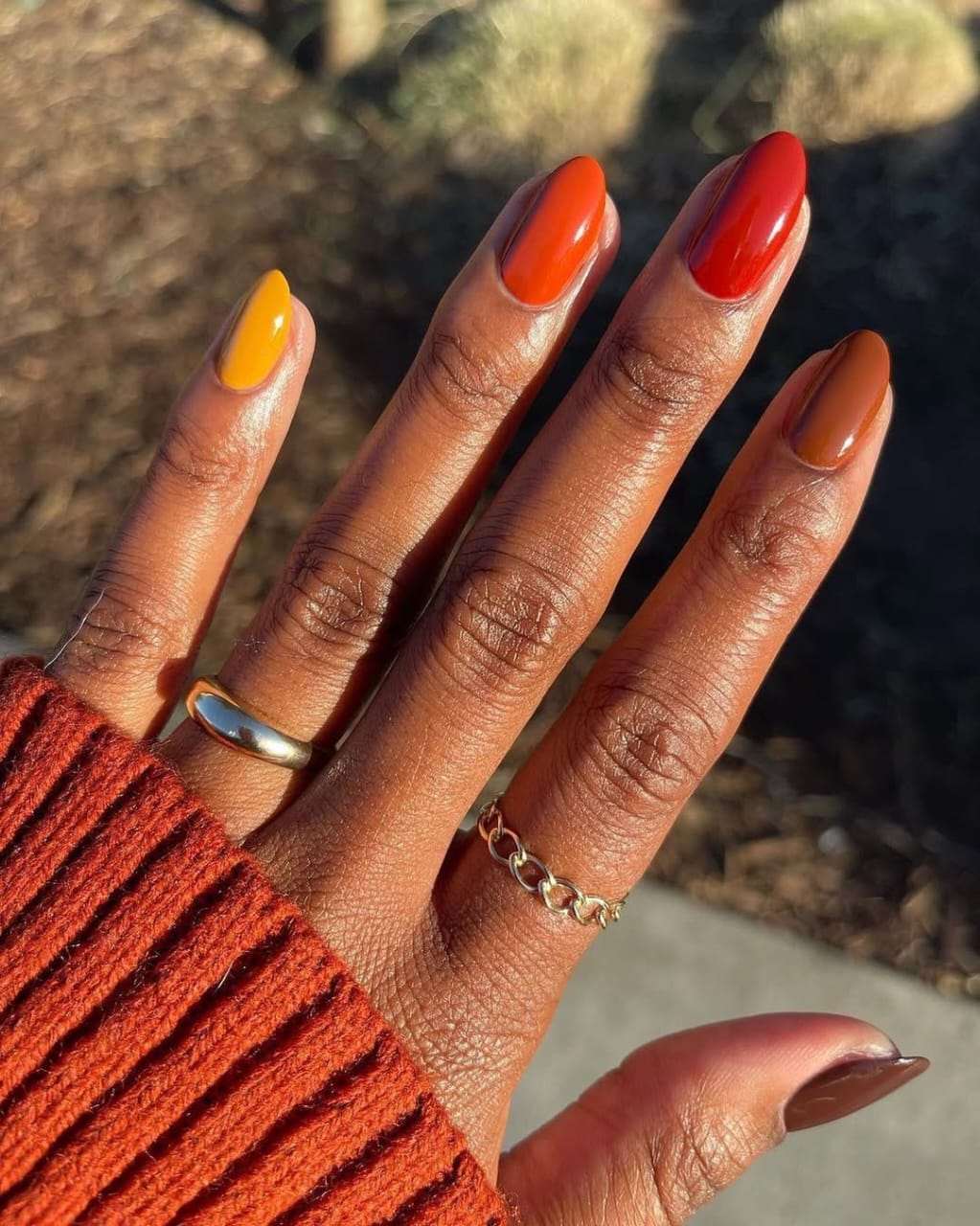 thanksgiving nail design ideas 