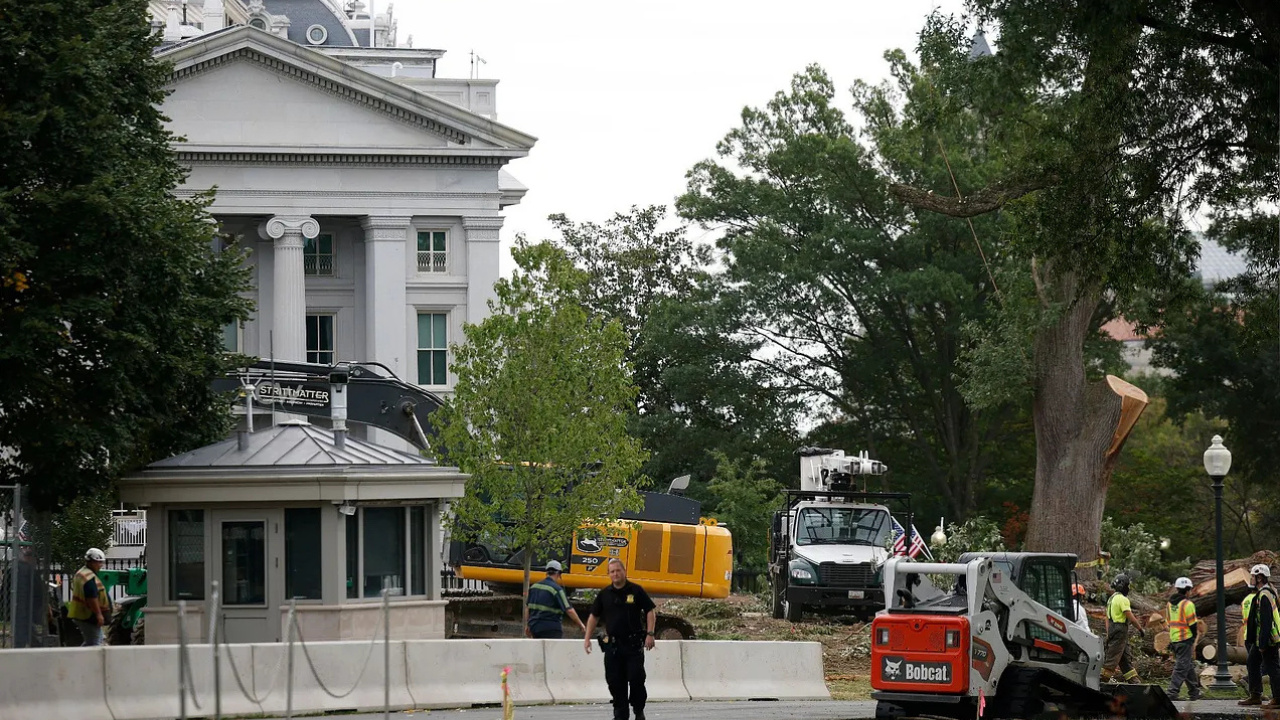 White House demolition: Trump ballroom project begins