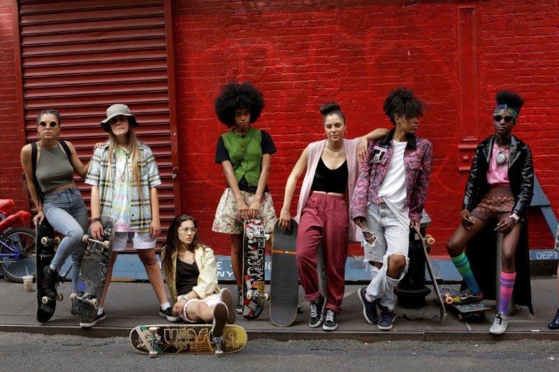 Рекламная кампания Miu Miu по фигурному катанию