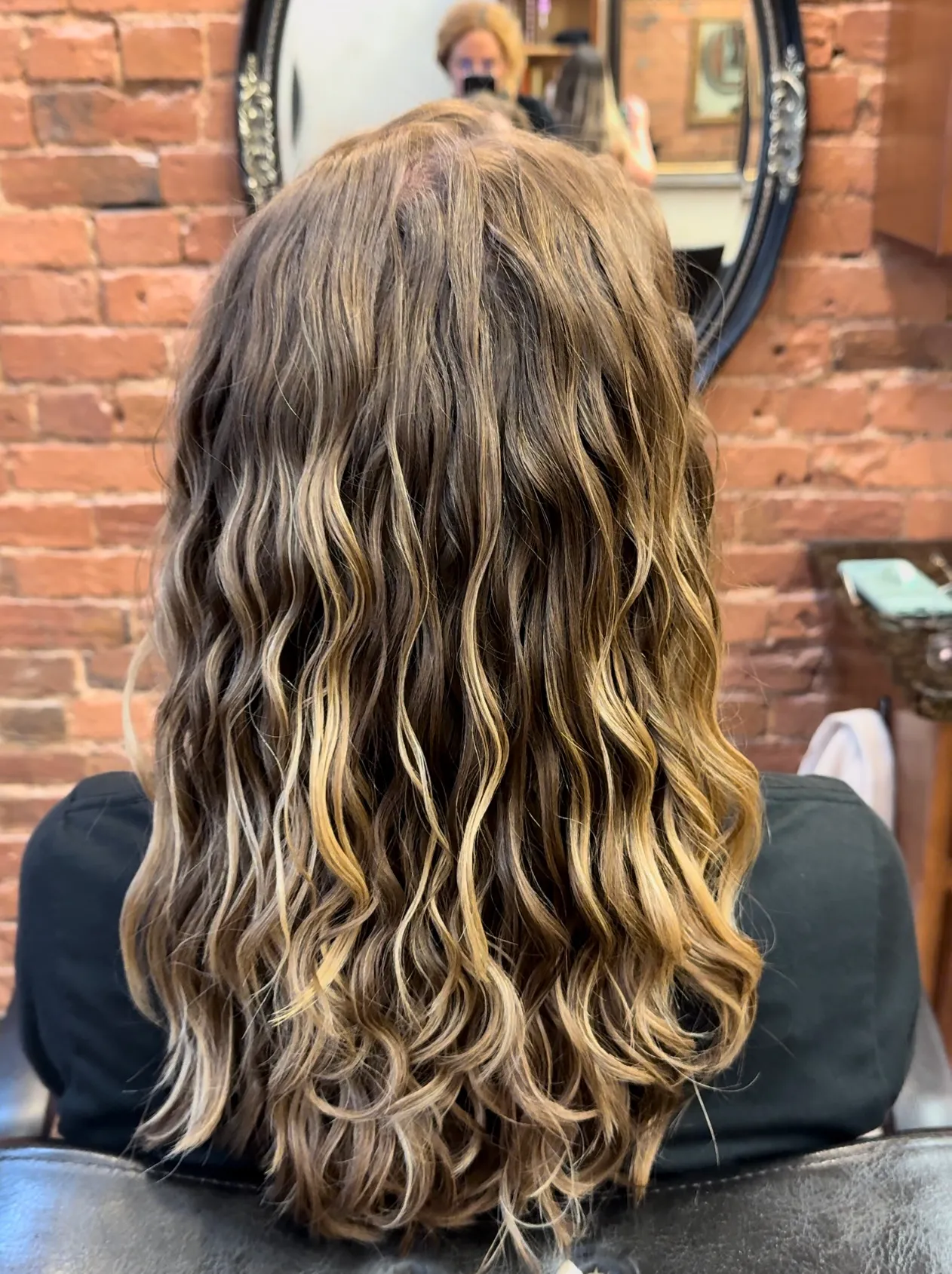 Close-up of traditional Irish curl patterns —how to achieve classic Irish curls