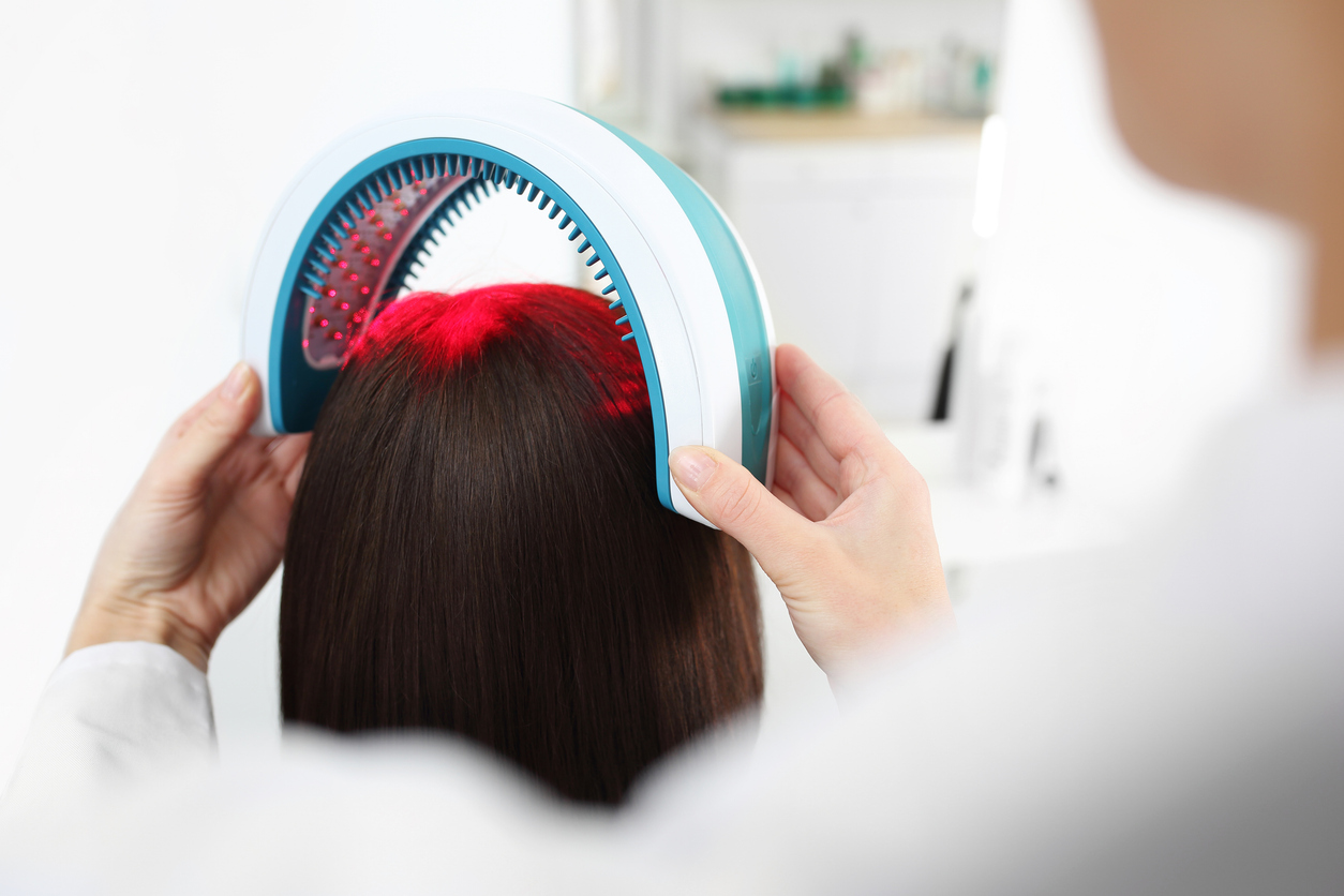 laser hair growth device