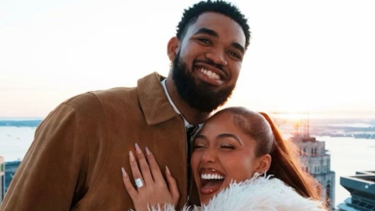 Rave News Digest: Jordyn Woods Shows Off Ring After Karl-Anthony Towns’ Proposal, Adekunle Gold And Simi Announce Second Pregnancy, Super Eagles + More