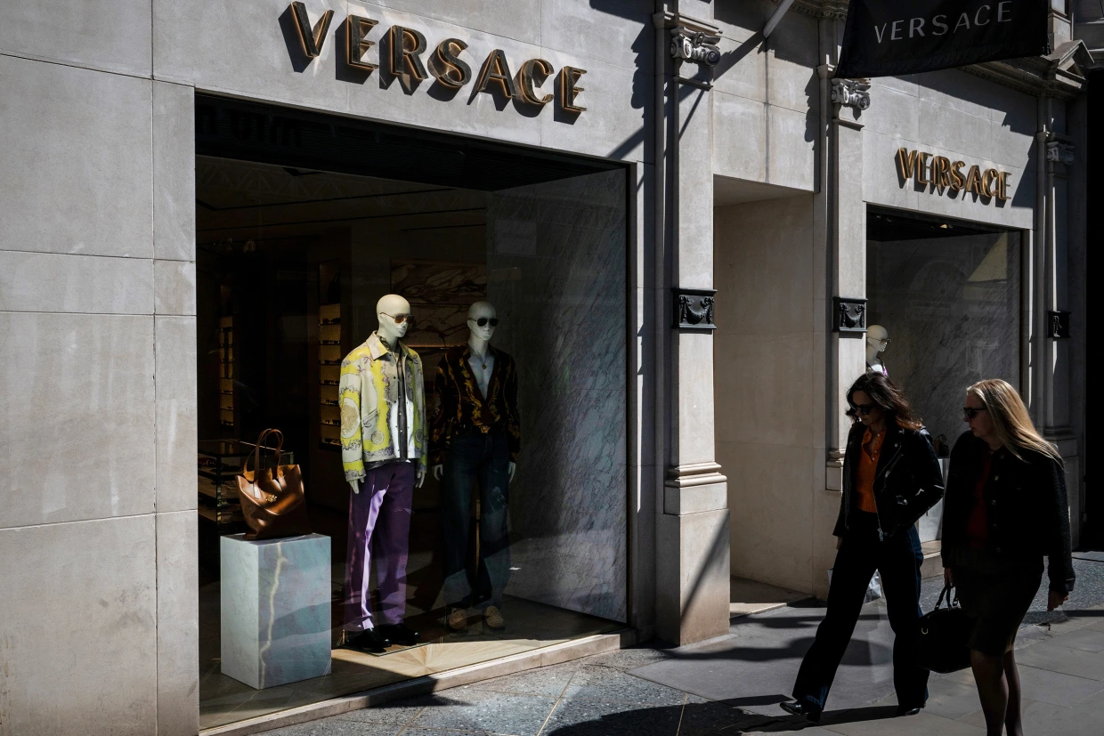 A Versace store in London