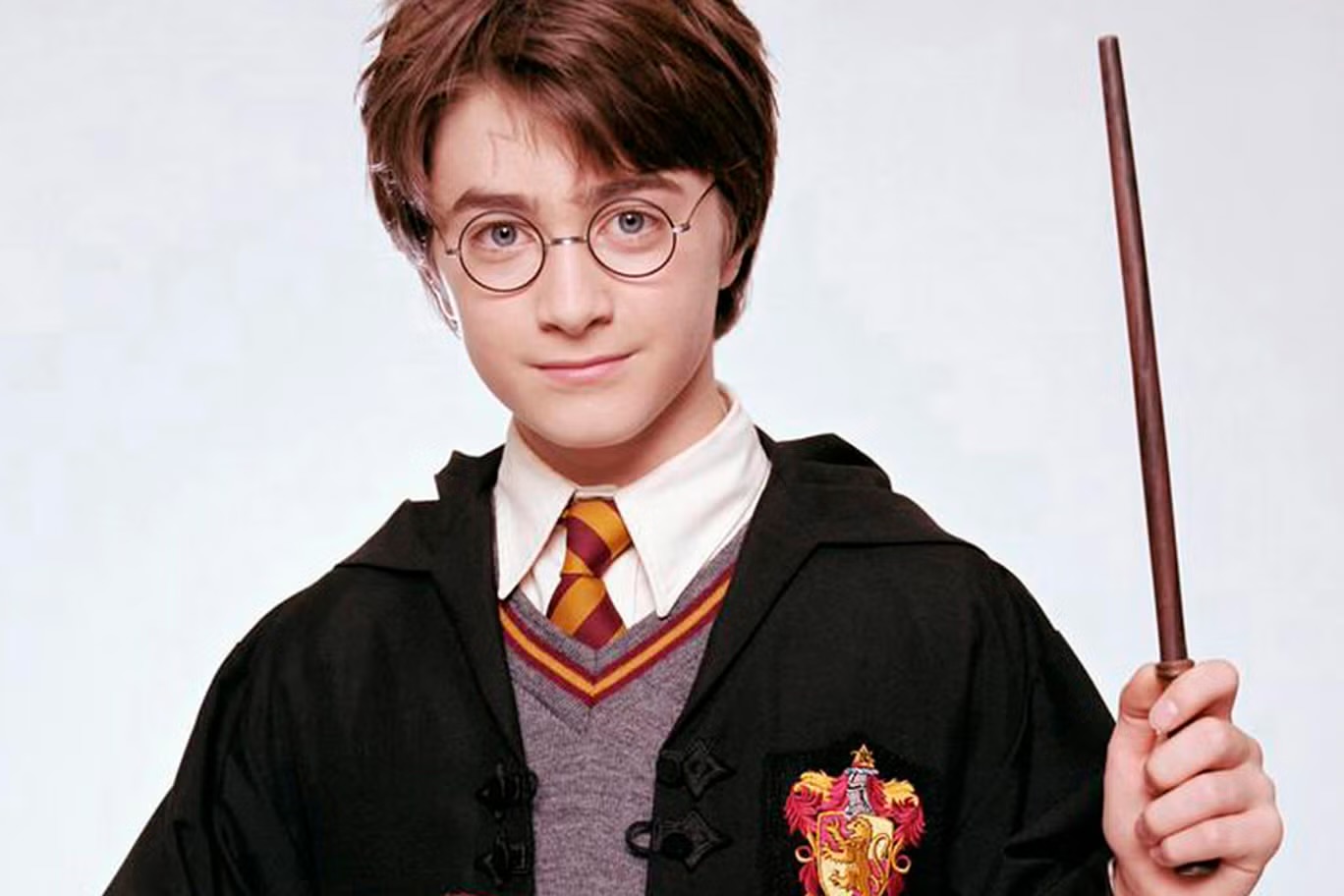 Harry Potter actor Daniel Radcliffe in The Philosopher's Stone.