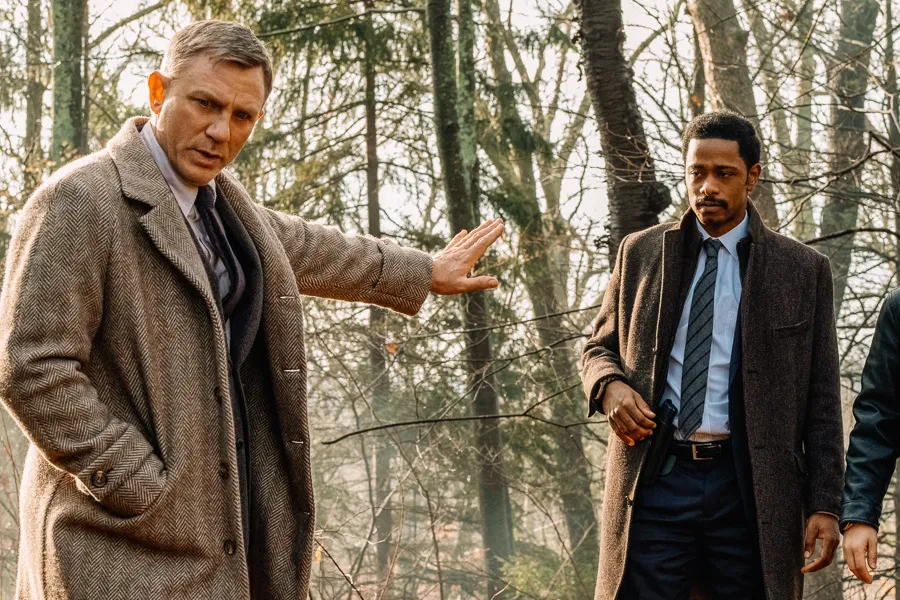 Daniel Craig and Lakeith Stanfield in Knives Out | Photo: Claire Folger