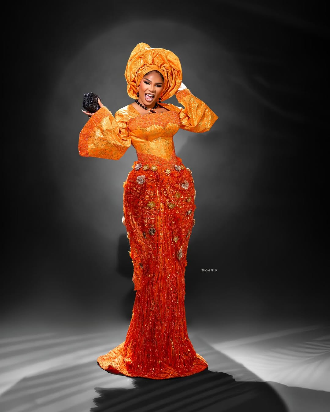 iyabo ojo at the oversabi aunty premiere