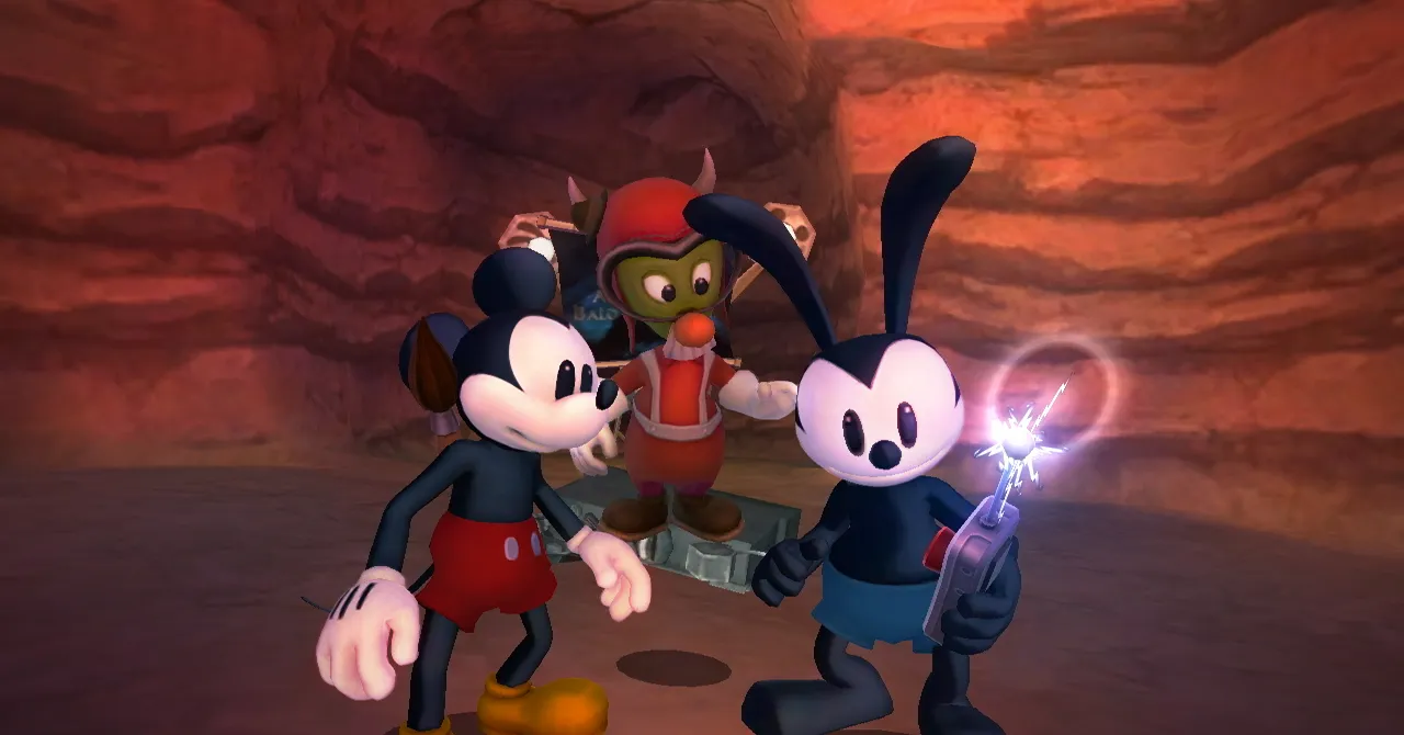 Disney Epic Mickey Rebrushed Ремейк Микки Мауса Wasteland