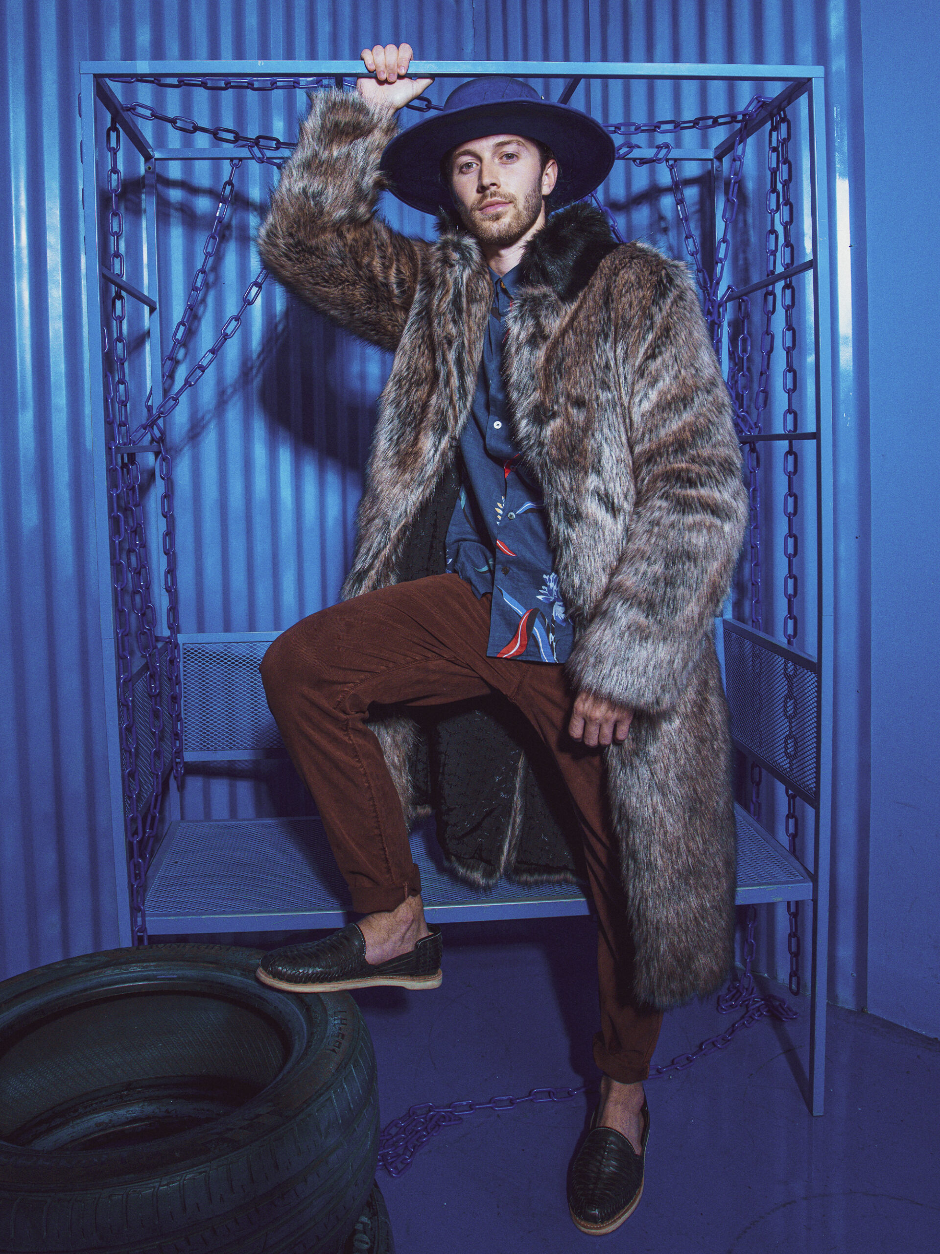 мужские шубы из искусственного меха