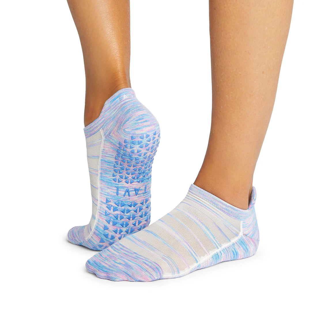 Instructor-approved Pilates socks grips designed for balance and control